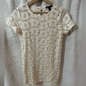 Lace dress Forever 21 size Med